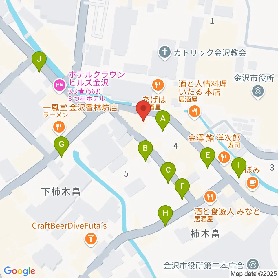 shirasagi/白鷺美術周辺の駐車場・コインパーキング一覧地図