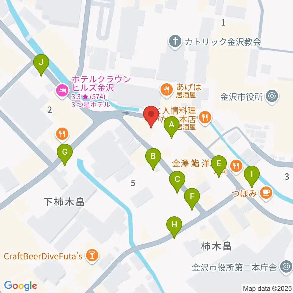 shirasagi/白鷺美術周辺の駐車場・コインパーキング一覧地図