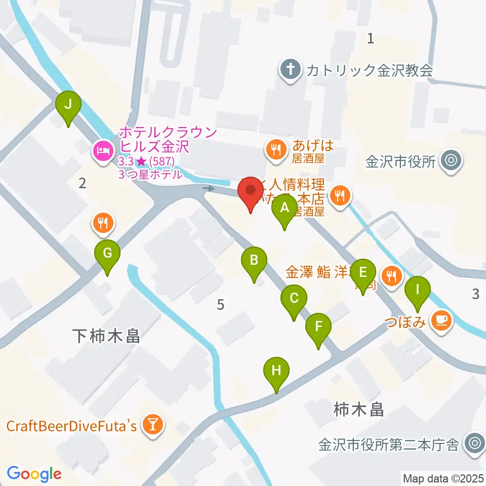 shirasagi/白鷺美術周辺の駐車場・コインパーキング一覧地図