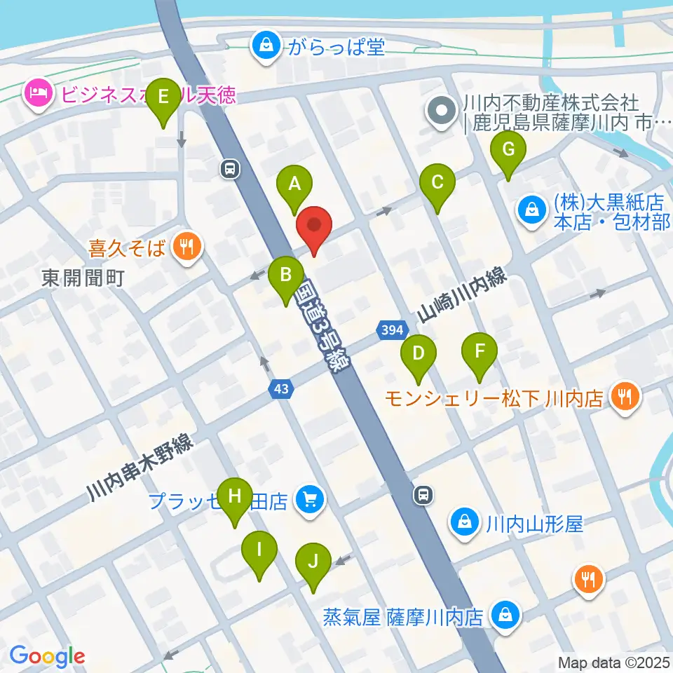 藤井ピアノサービス周辺の駐車場・コインパーキング一覧地図