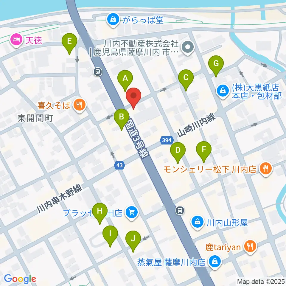 藤井ピアノサービス周辺の駐車場・コインパーキング一覧地図