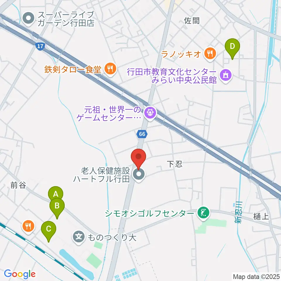 ビートハウス1193周辺の駐車場・コインパーキング一覧地図