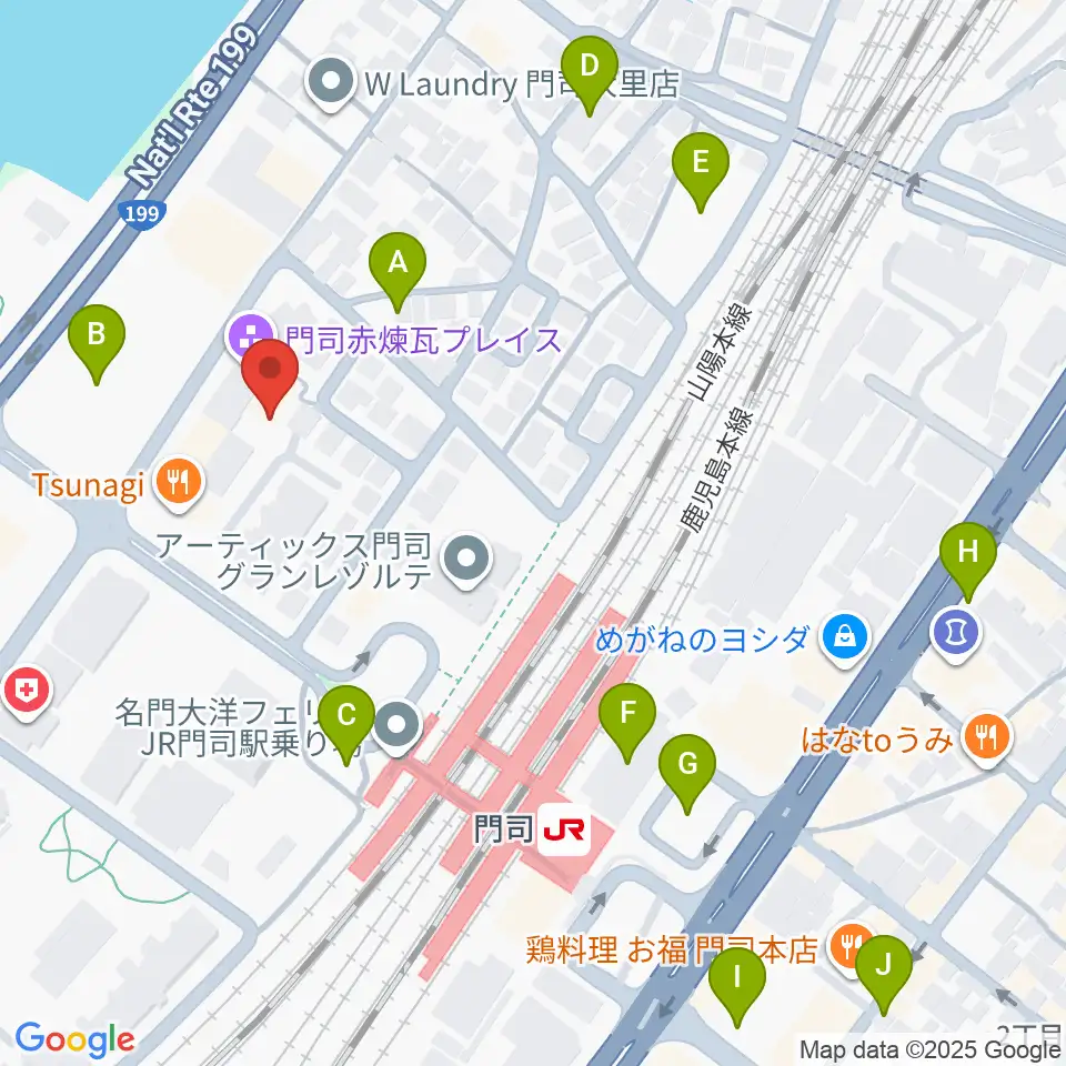 BRICK HALL周辺の駐車場・コインパーキング一覧地図