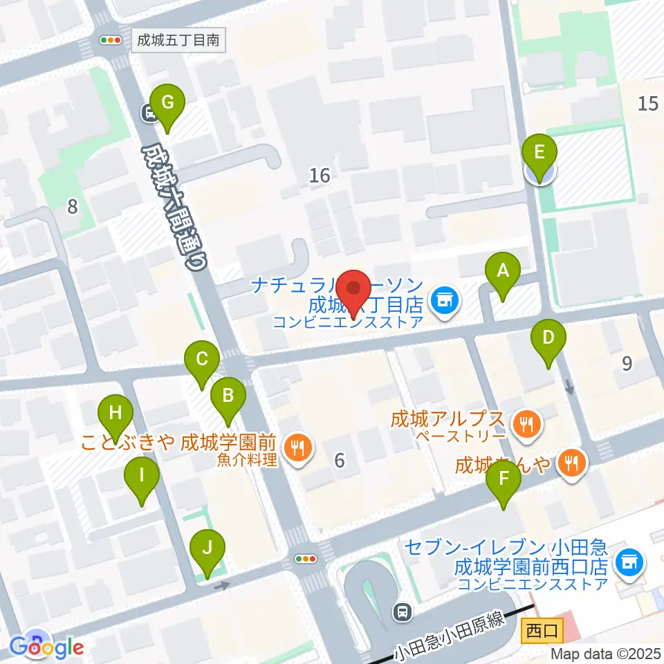 カフェ・ブールマン周辺の駐車場・コインパーキング一覧地図