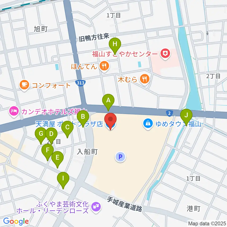 ミュージックパークスガナミ周辺の駐車場・コインパーキング一覧地図