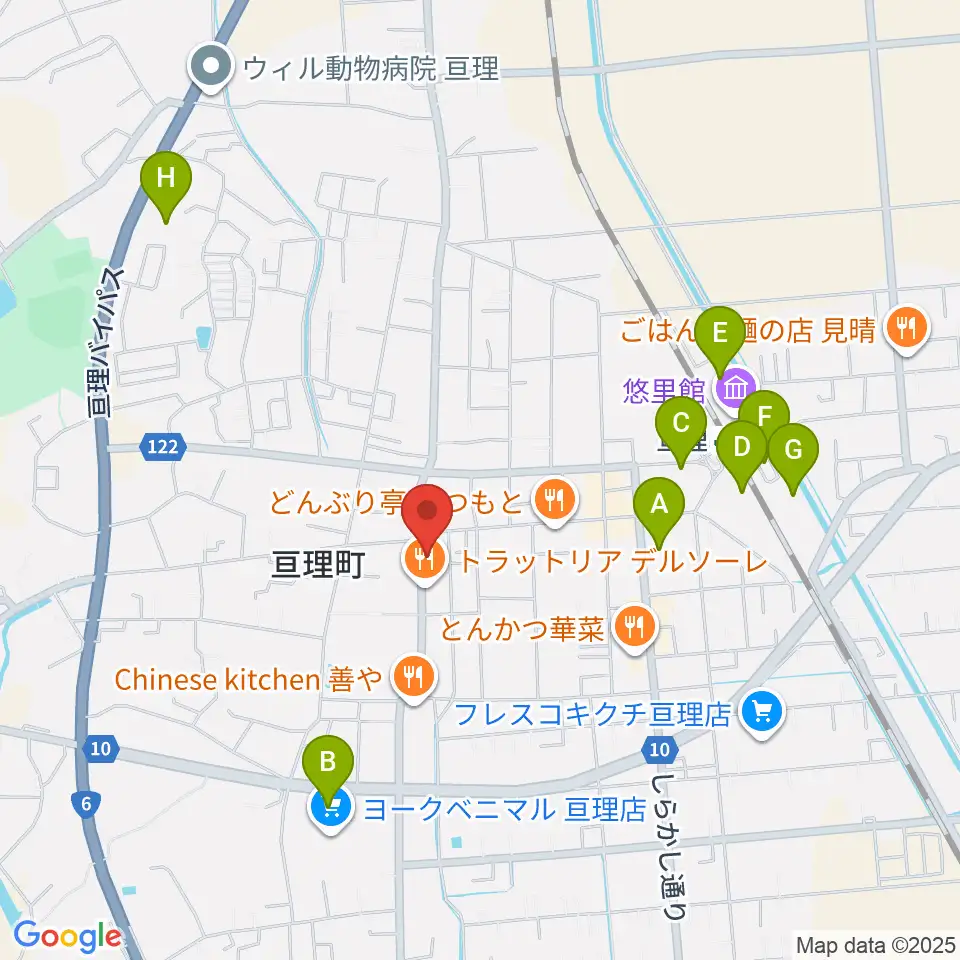 オアシス楽器 亘理店周辺の駐車場・コインパーキング一覧地図