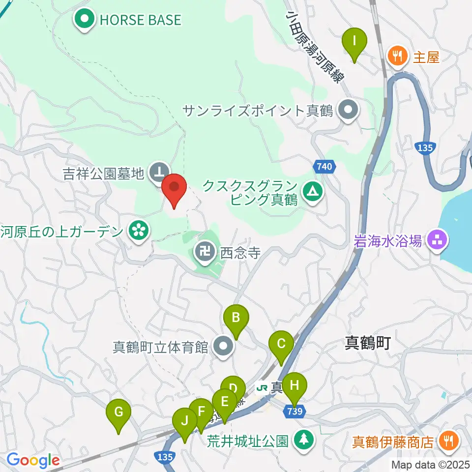 檜チャリティコンサートホール周辺の駐車場・コインパーキング一覧地図