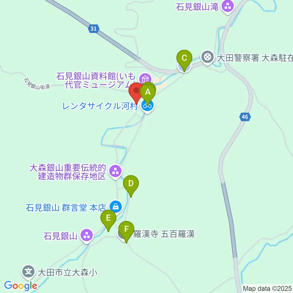 オペラハウス大森座周辺の駐車場・コインパーキング一覧地図