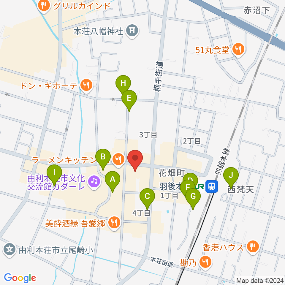 スタジオジプシーワゴン周辺の駐車場・コインパーキング一覧地図