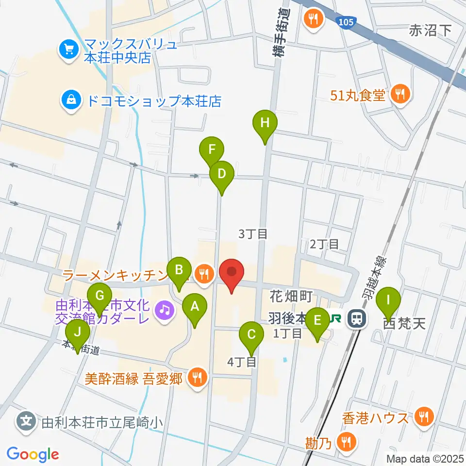 スタジオジプシーワゴン周辺の駐車場・コインパーキング一覧地図