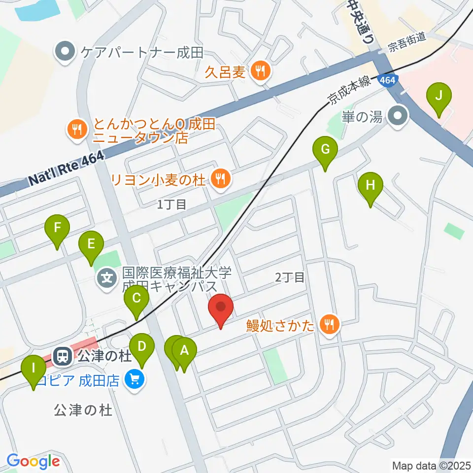 YNサロンホール周辺の駐車場・コインパーキング一覧地図