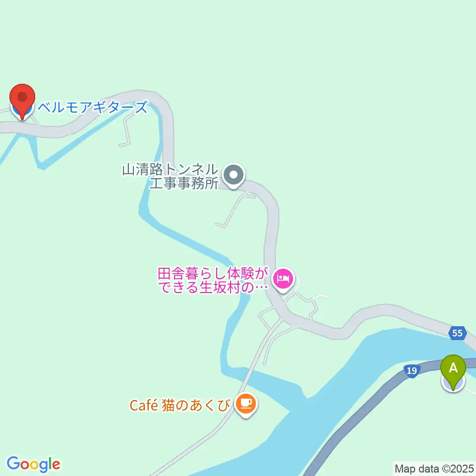 ベルモアギターズ周辺の駐車場・コインパーキング一覧地図