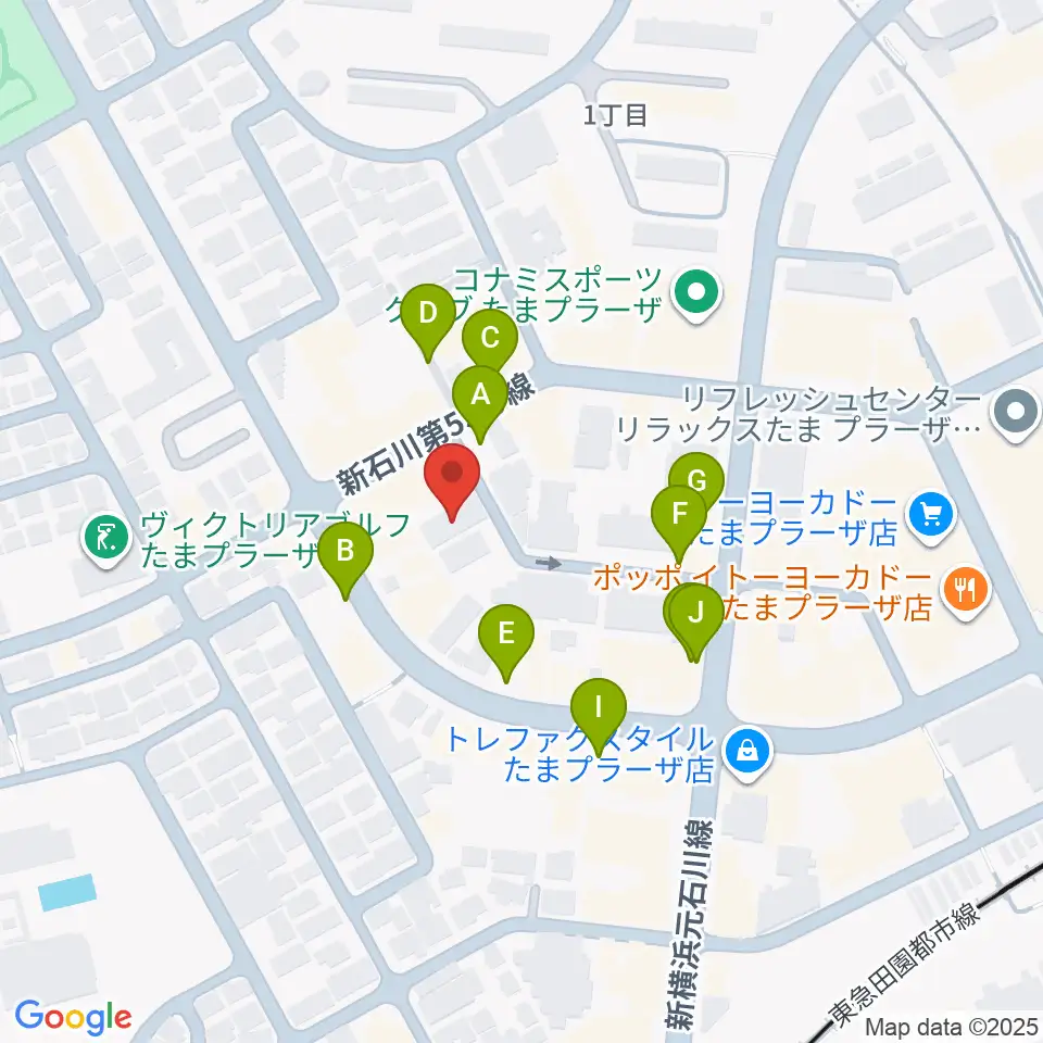 岡村考二フルート教室周辺の駐車場・コインパーキング一覧地図