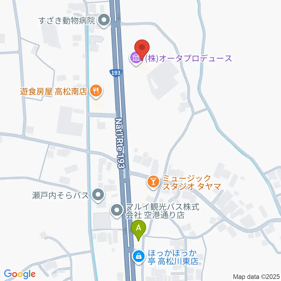 ビズホール周辺の駐車場・コインパーキング一覧地図