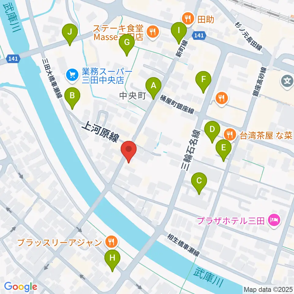 平瀬楽器周辺の駐車場・コインパーキング一覧地図