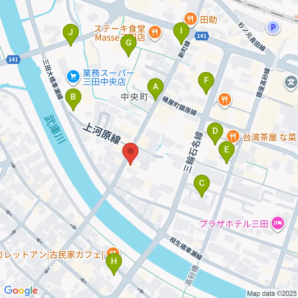 平瀬楽器周辺の駐車場・コインパーキング一覧地図