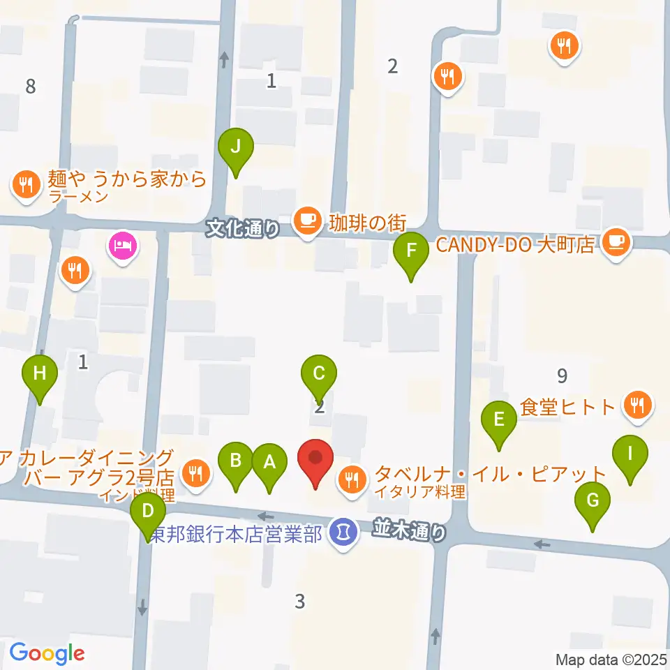 福島アウトライン周辺の駐車場・コインパーキング一覧地図