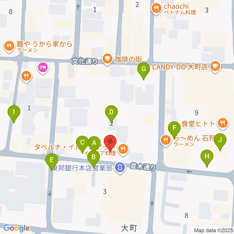 福島アウトライン周辺の駐車場・コインパーキング一覧地図