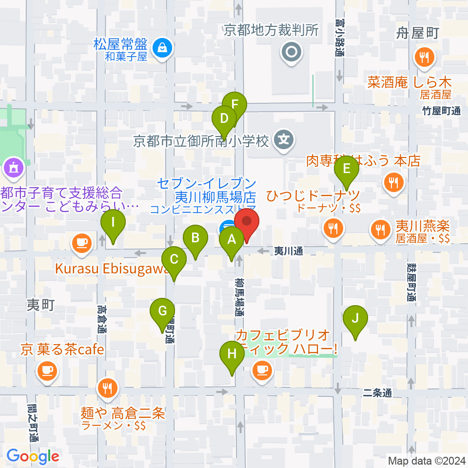 カフェ・モンタージュ周辺の駐車場・コインパーキング一覧地図