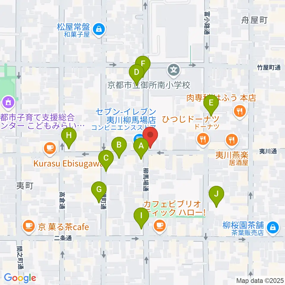 カフェ・モンタージュ周辺の駐車場・コインパーキング一覧地図