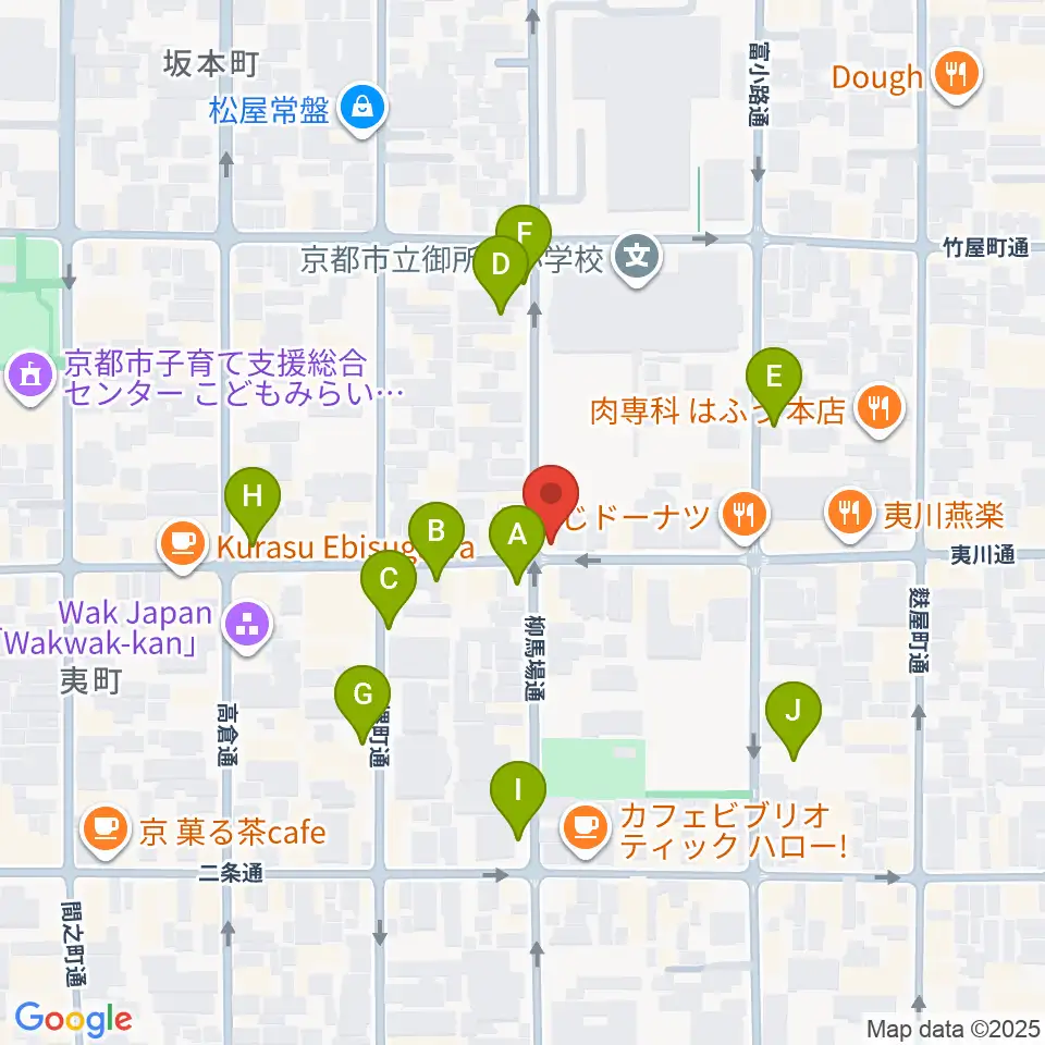カフェ・モンタージュ周辺の駐車場・コインパーキング一覧地図
