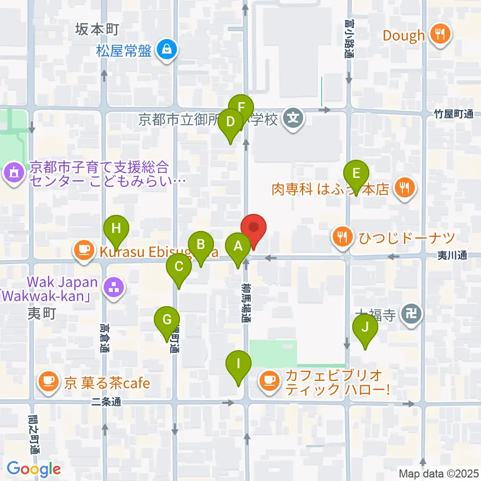 カフェ・モンタージュ周辺の駐車場・コインパーキング一覧地図