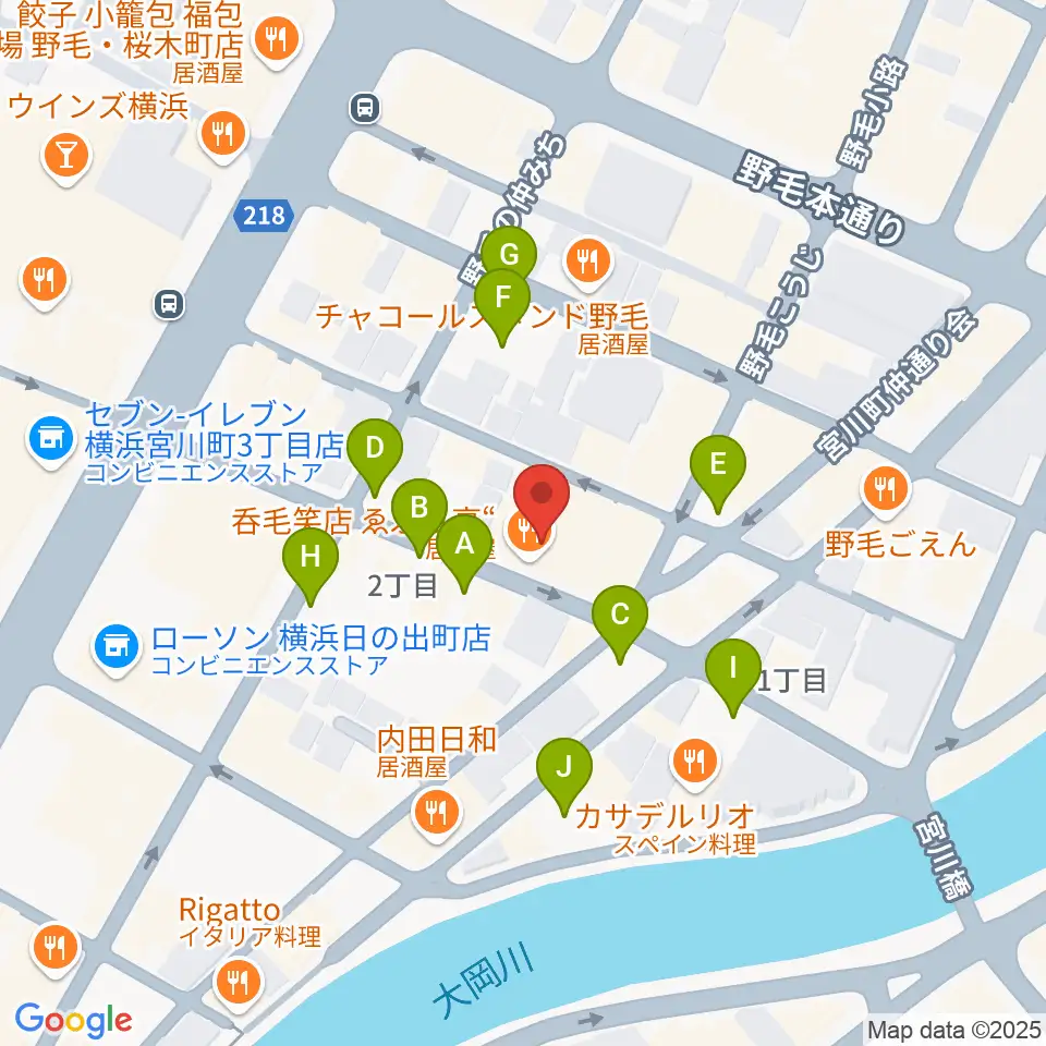 Jazz Spot DOLPHY周辺の駐車場・コインパーキング一覧地図