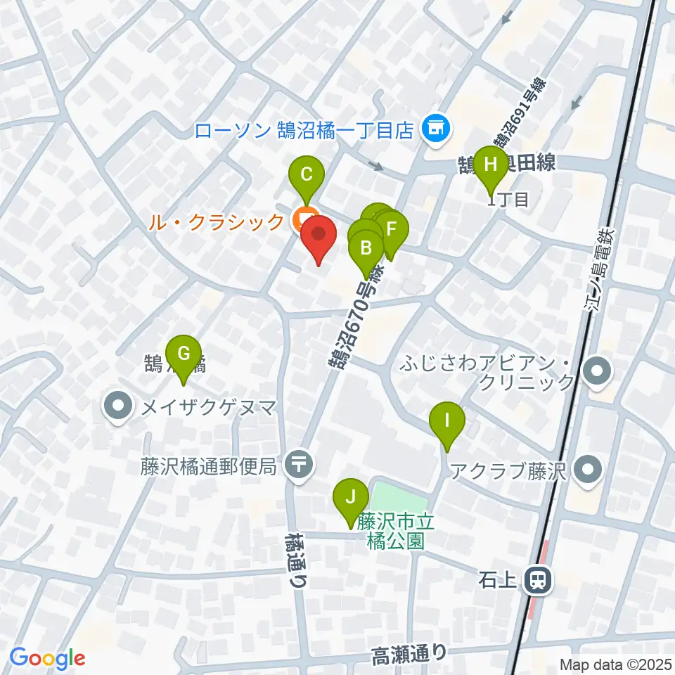 ル・クラシック周辺の駐車場・コインパーキング一覧地図