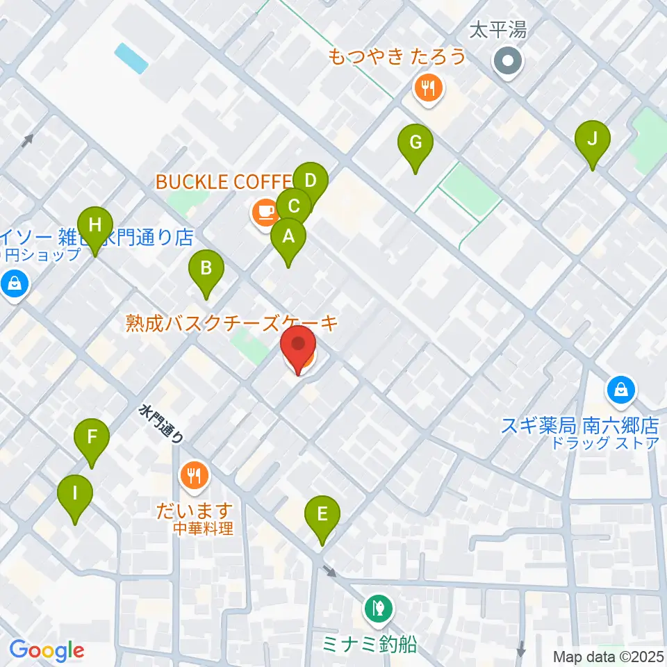 空音舎周辺の駐車場・コインパーキング一覧地図
