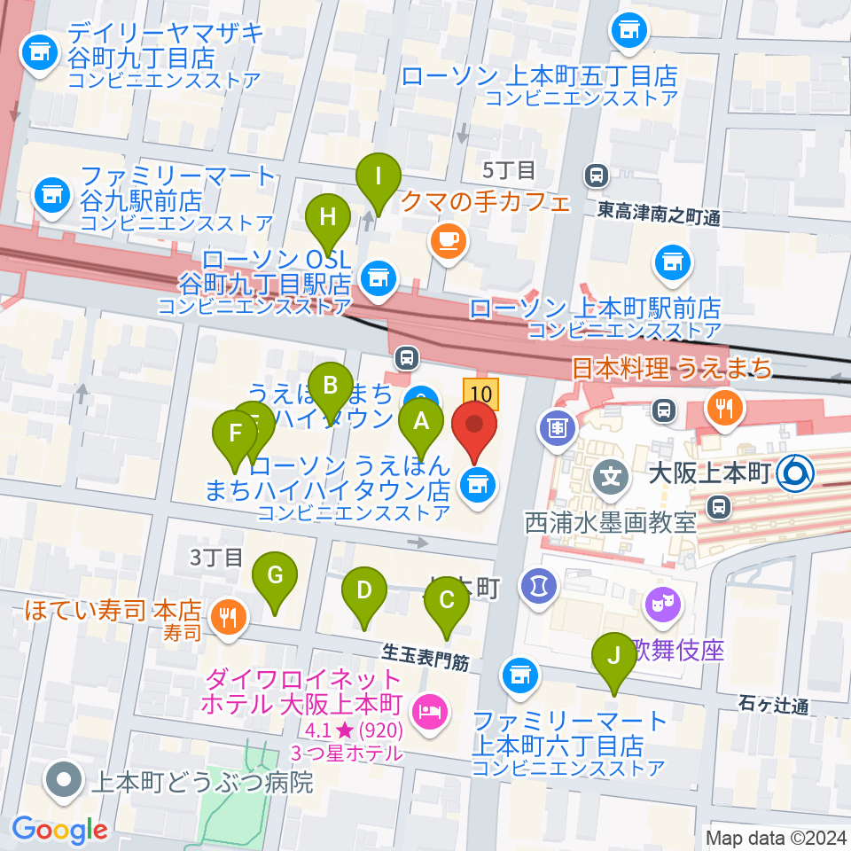 ウインド・スタイ周辺の駐車場・コインパーキング一覧地図