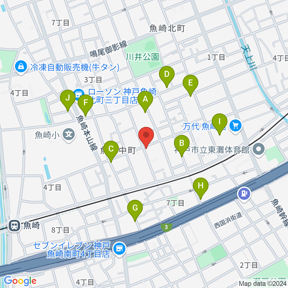 日本ピアノサービス周辺の駐車場・コインパーキング一覧地図