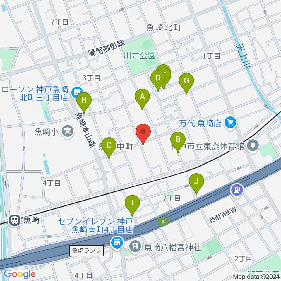 日本ピアノサービス周辺の駐車場・コインパーキング一覧地図