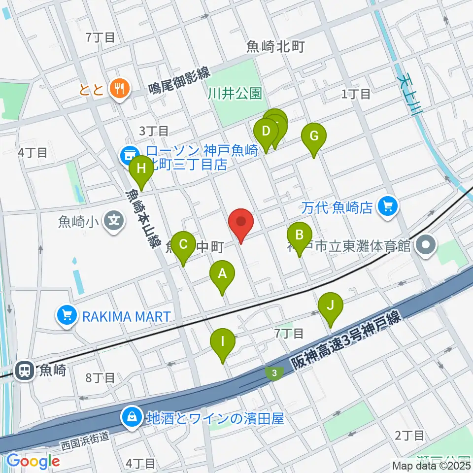 日本ピアノサービス周辺の駐車場・コインパーキング一覧地図