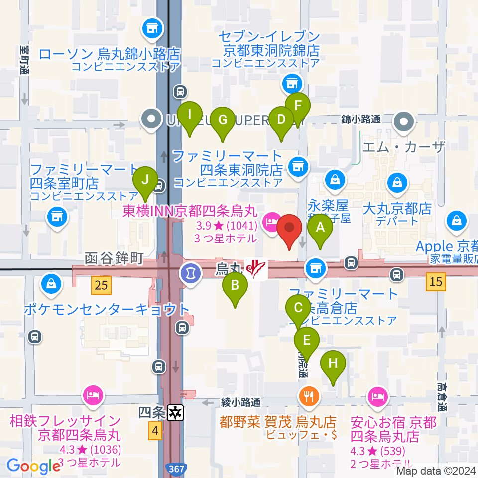 JEUGIA Basic.周辺の駐車場・コインパーキング一覧地図