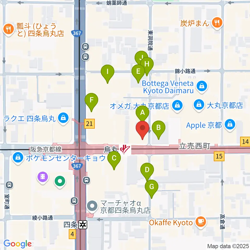 JEUGIA Basic.周辺の駐車場・コインパーキング一覧地図