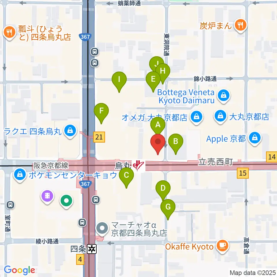 JEUGIA Basic.周辺の駐車場・コインパーキング一覧地図