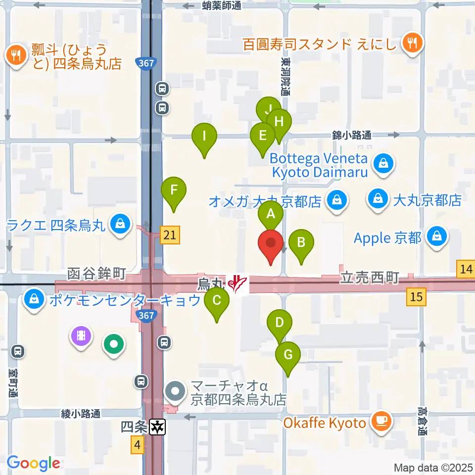 JEUGIA Basic.周辺の駐車場・コインパーキング一覧地図