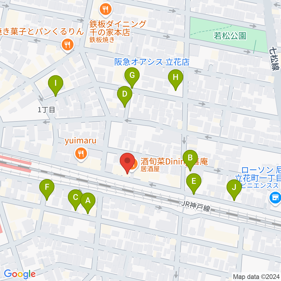 マサゴ楽器周辺の駐車場・コインパーキング一覧地図