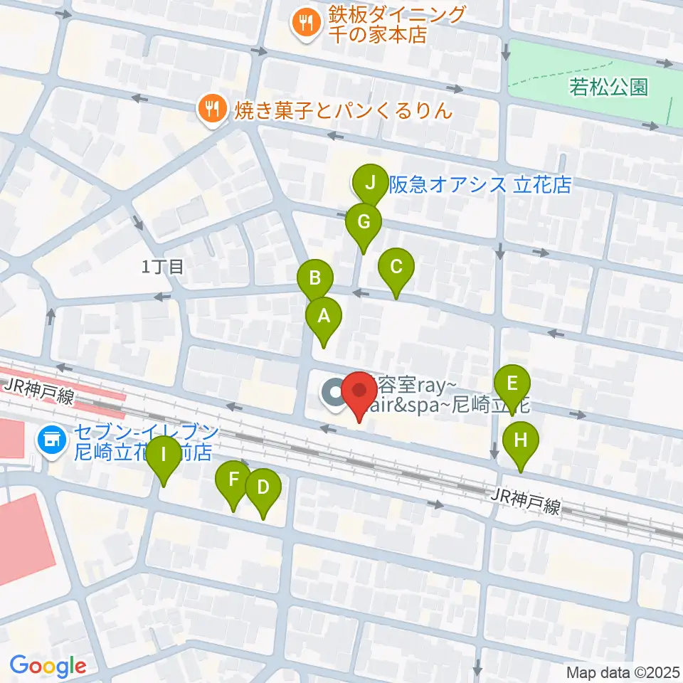 マサゴ楽器周辺の駐車場・コインパーキング一覧地図