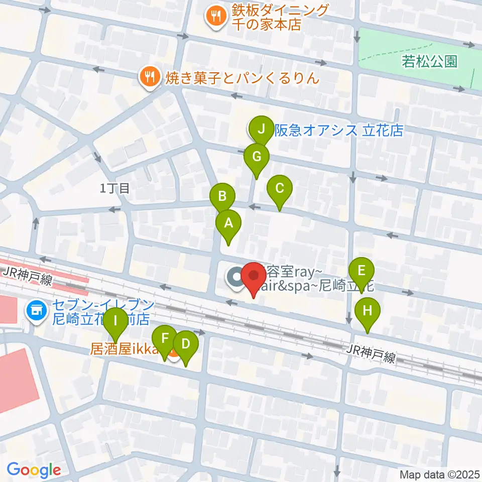 マサゴ楽器周辺の駐車場・コインパーキング一覧地図