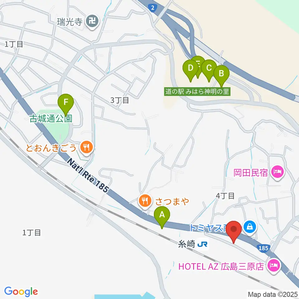 三原博志バイオリン工房周辺の駐車場・コインパーキング一覧地図
