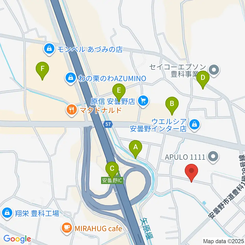 ギターショップEXCEL周辺の駐車場・コインパーキング一覧地図