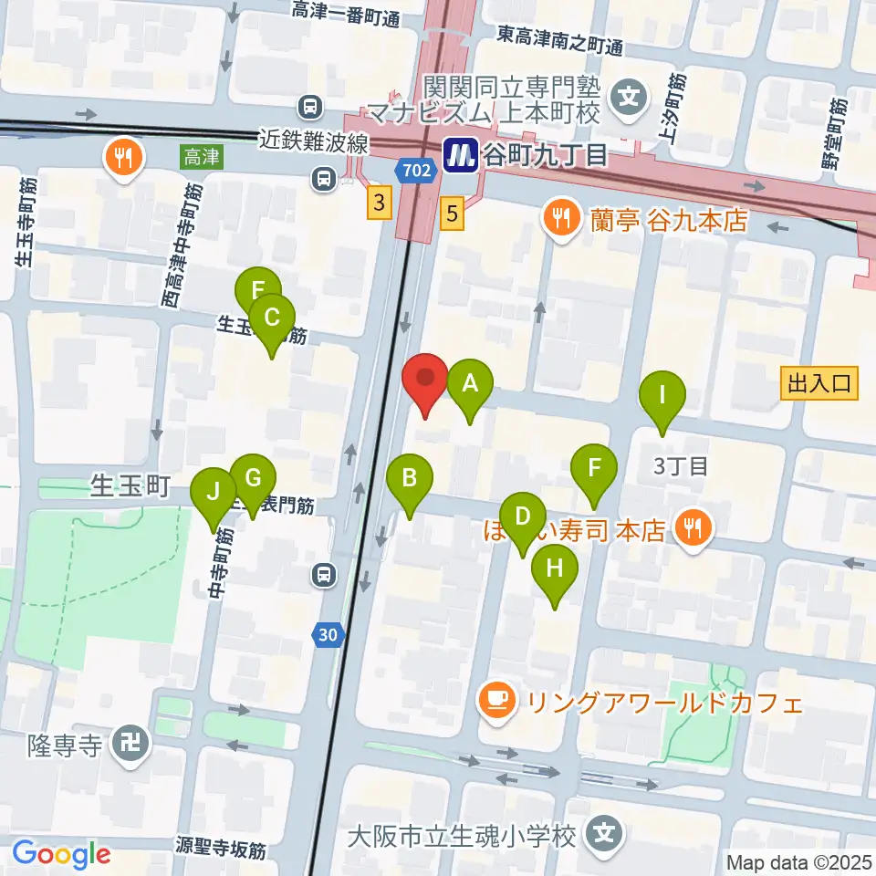 ドラムショップACT どらむ村周辺の駐車場・コインパーキング一覧地図
