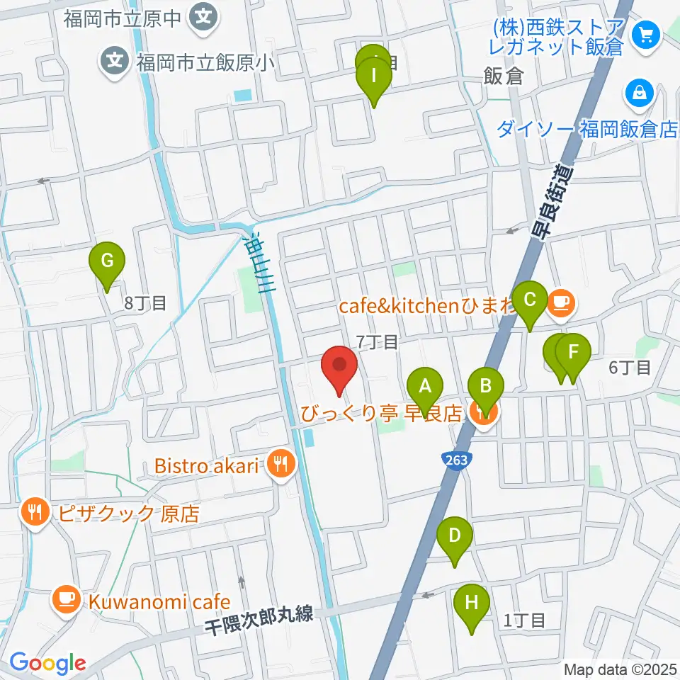 フジシマカスタムギター周辺の駐車場・コインパーキング一覧地図