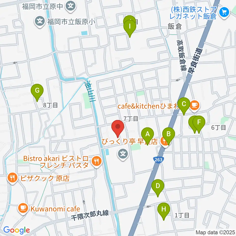 フジシマカスタムギター周辺の駐車場・コインパーキング一覧地図
