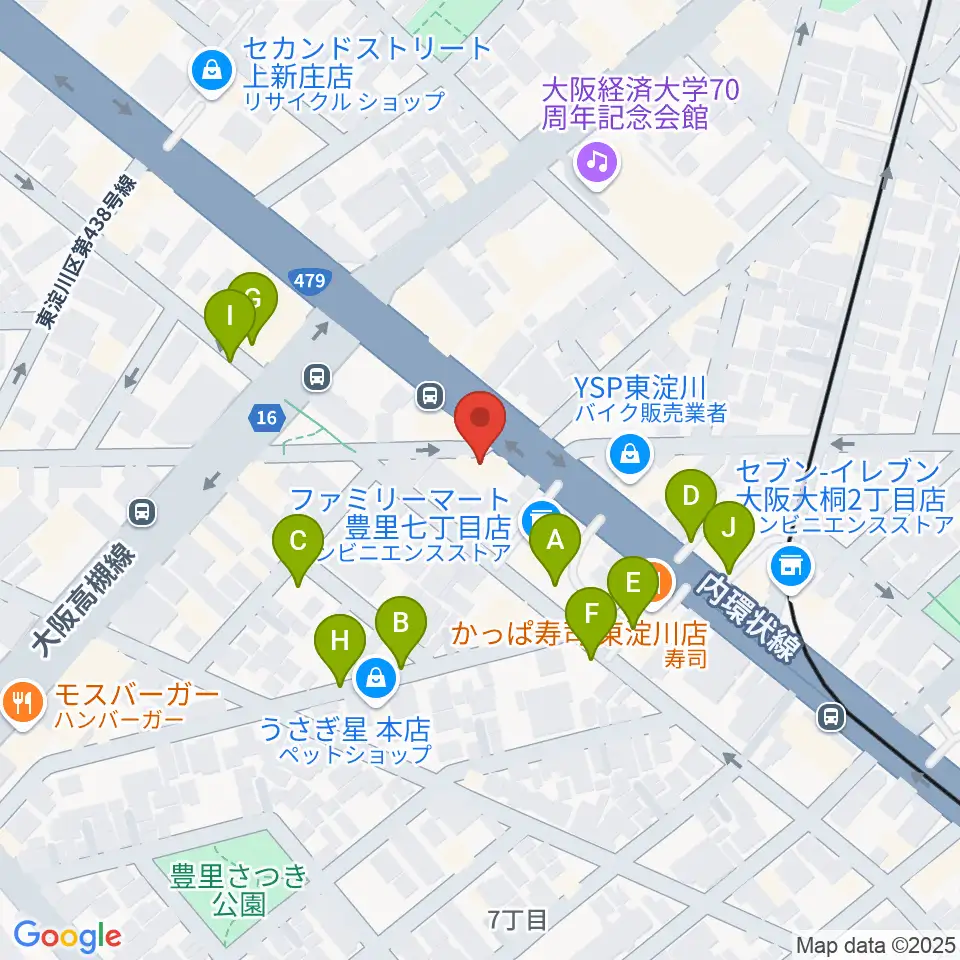 ウエイド・インスツルメンツ周辺の駐車場・コインパーキング一覧地図