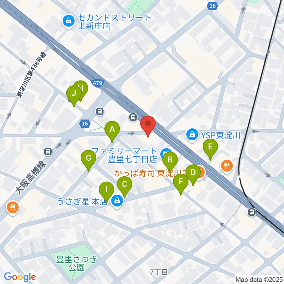 ウエイド・インスツルメンツ周辺の駐車場・コインパーキング一覧地図