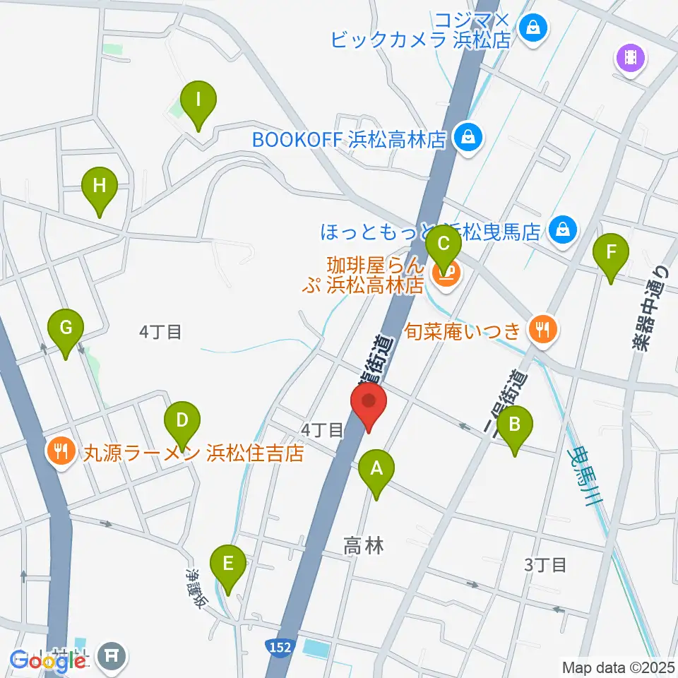 ソニックス周辺の駐車場・コインパーキング一覧地図
