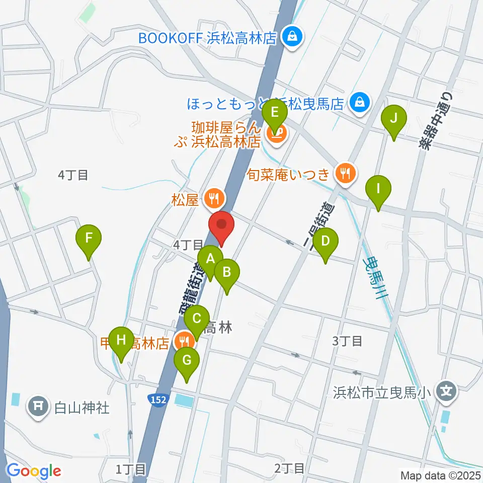 ソニックス周辺の駐車場・コインパーキング一覧地図