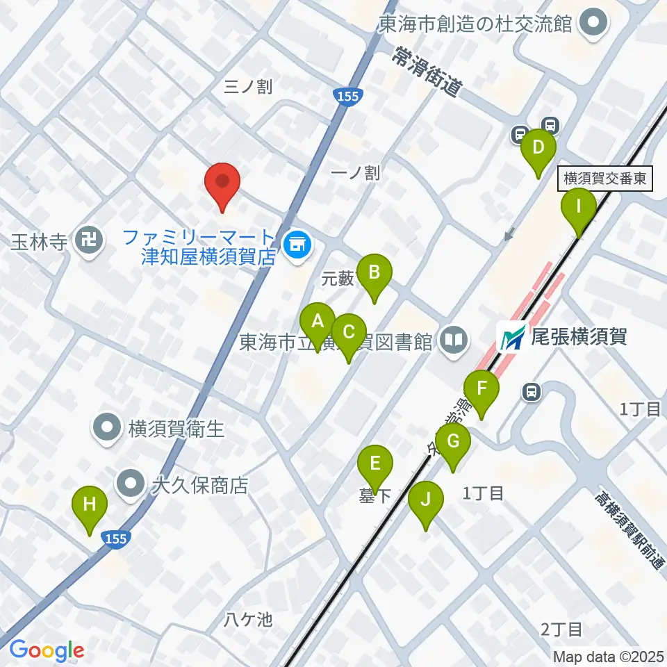 カワベフルート工房周辺の駐車場・コインパーキング一覧地図